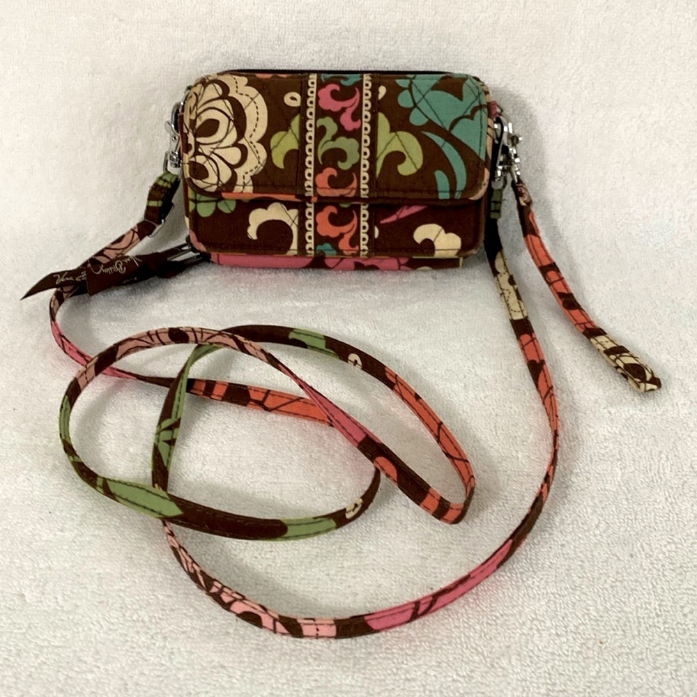 Vera Bradley 3 in 1 Wristlet Wallet Crossbody Bag